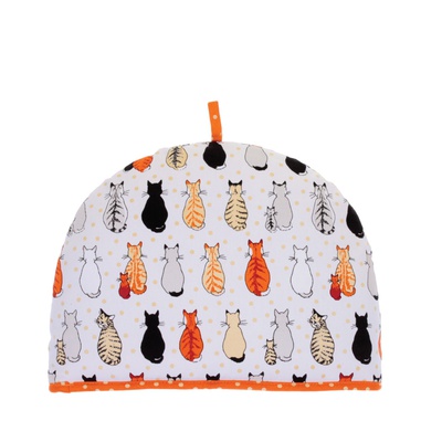 Cats in Waiting Hood Tea Cozy